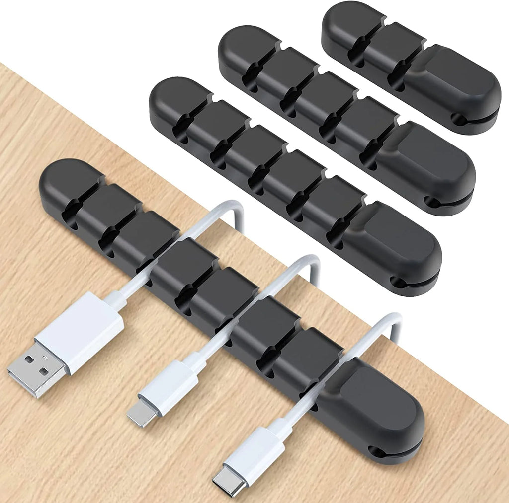 Desk & Cable Organizer Clips Set