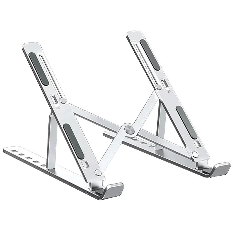 ElevateN8™ Adjustable Aluminum Laptop Stand | Ergonomic & Portable
