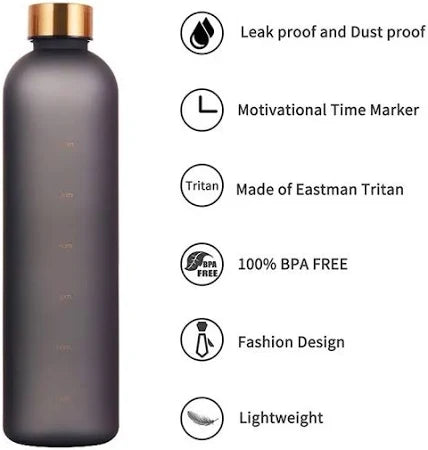 HydraGuide 1L Time-Marker Hydration Bottle